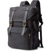 BAGSMART Camera Backpack, DSLR Camera Bag, Waterproof Camera Bag Backpack for Photographers, Fit up to 15″ Laptop with Rain Cover and Tripod Holder, Ivory White(Black)