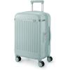 BAGSMART Carry On Luggage 22x14x9 Airline Approved with Spinner Wheels, Travel TSA Approved 100% PC Hard Shell Suitcases, 20 Inch Expandable Luggage with TSA Lock, Dark Sea Green(Dark Sea Green)