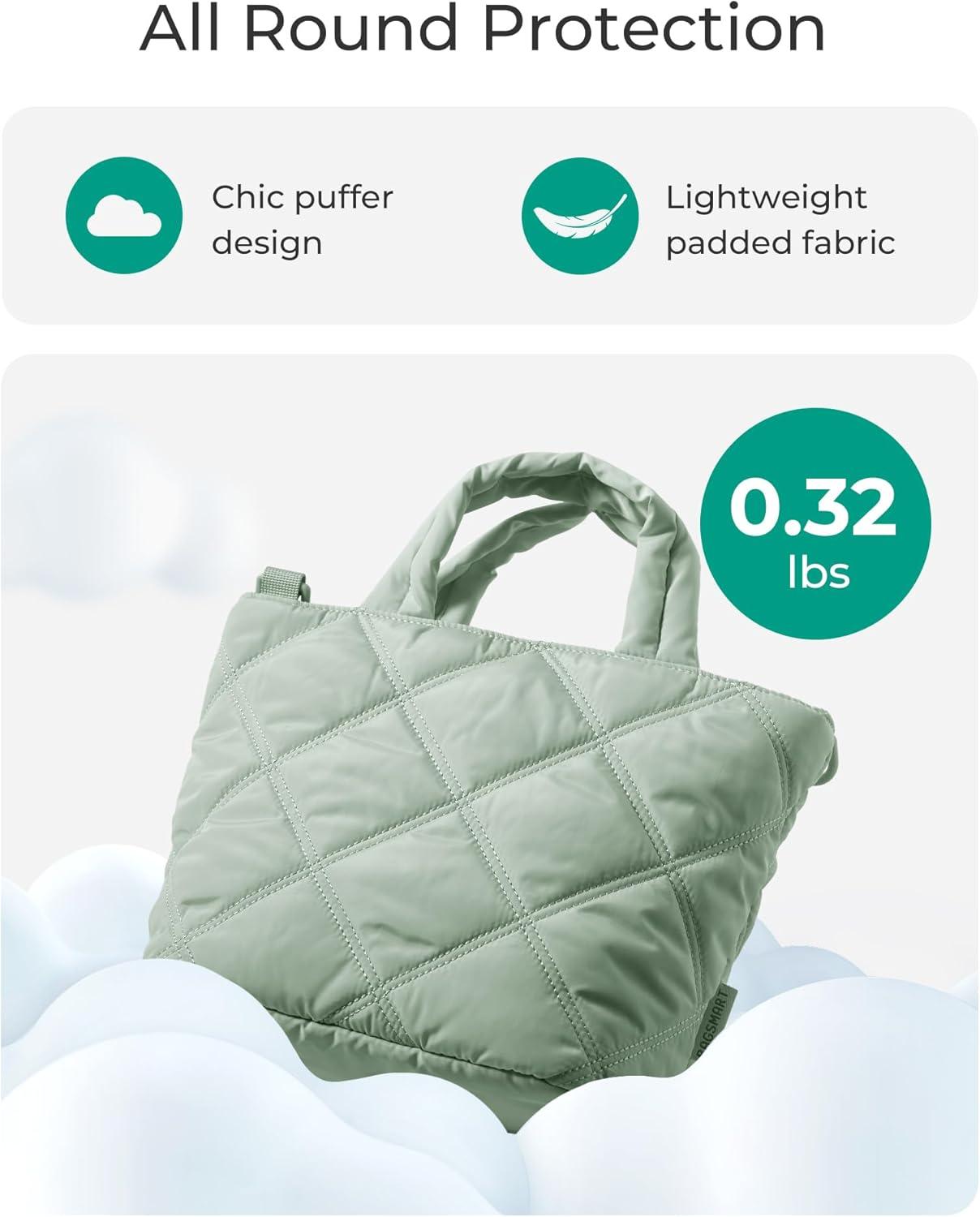 image:imageBAGSMART Crossbody Bags for Women Small Crossbody Bag Cross Body Purse Mini Tote Travel Purse Shoulder Handbags WalletForest Green