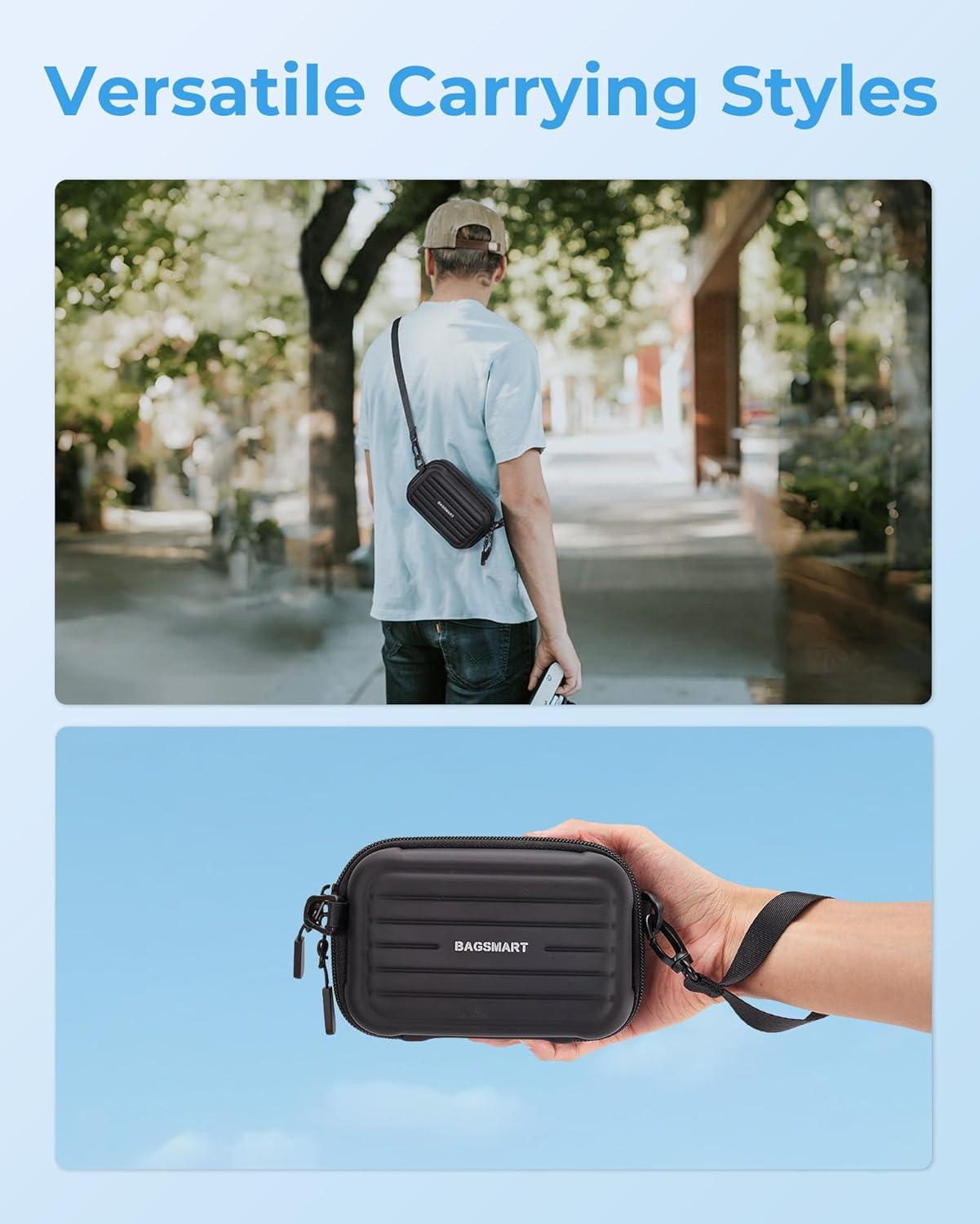 image:imageBAGSMART Digital Camera Case Lightweight Kids Camera Case Compatible with GoopowMgaoloCIMELRSeckton Kids Camera Toys and Children Digital Video Camera Best Christmas and Birthday Gifts BlueBlack