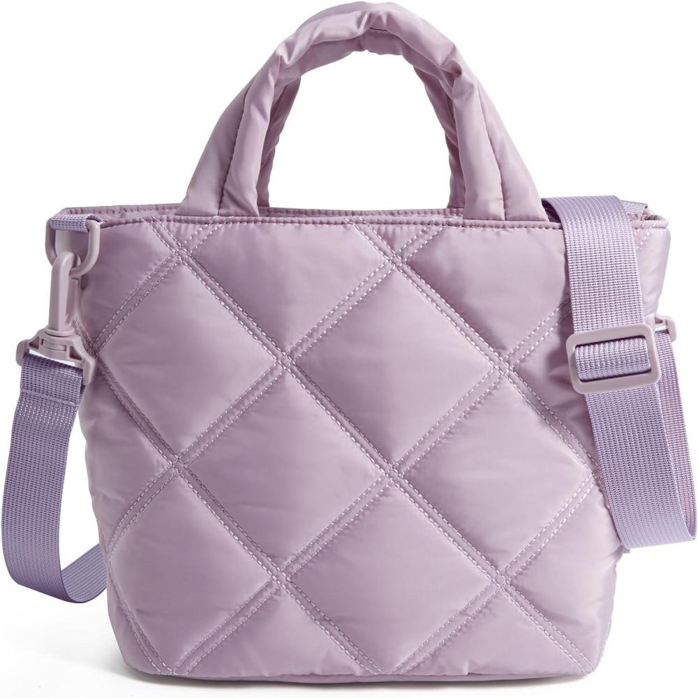 image:imageBAGSMART Crossbody Bags for Women Small Crossbody Bag Cross Body Purse Mini Tote Travel Purse Shoulder Handbags WalletMist Purple