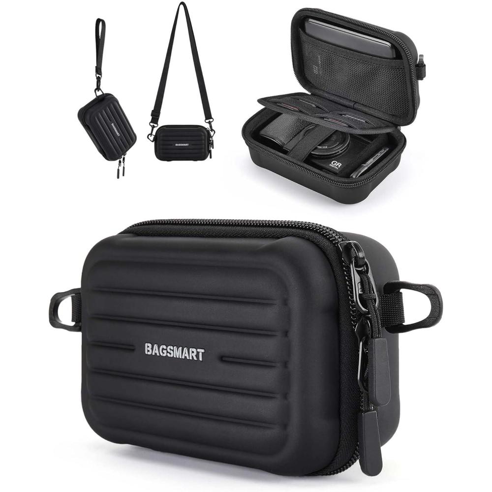 image:imageBAGSMART Digital Camera Case Lightweight Kids Camera Case Compatible with GoopowMgaoloCIMELRSeckton Kids Camera Toys and Children Digital Video Camera Best Christmas and Birthday Gifts BlueBlack