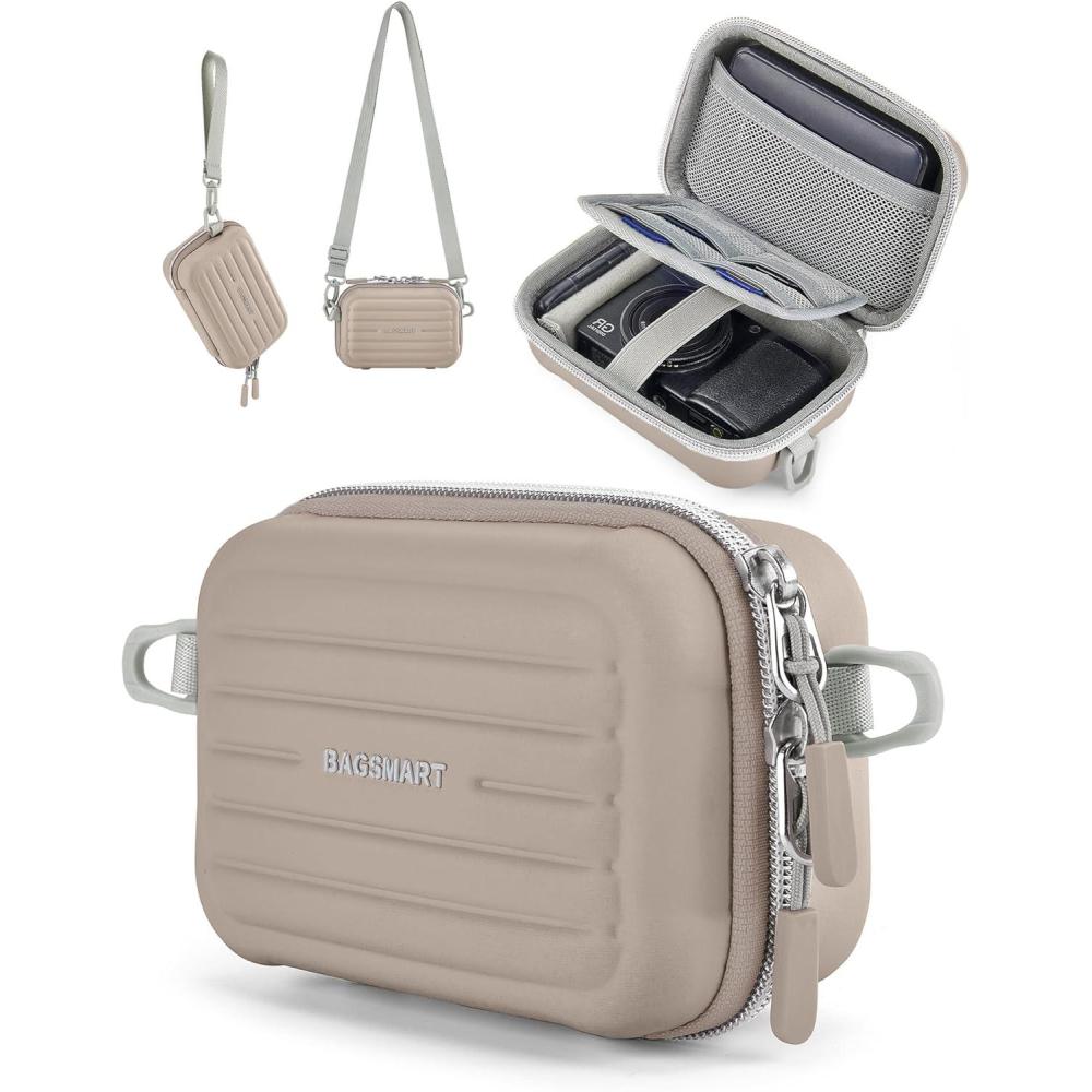 image:imageBAGSMART Digital Camera Case Lightweight Kids Camera Case Compatible with GoopowMgaoloCIMELRSeckton Kids Camera Toys and Children Digital Video Camera Best Christmas and Birthday Gifts BlueBrown