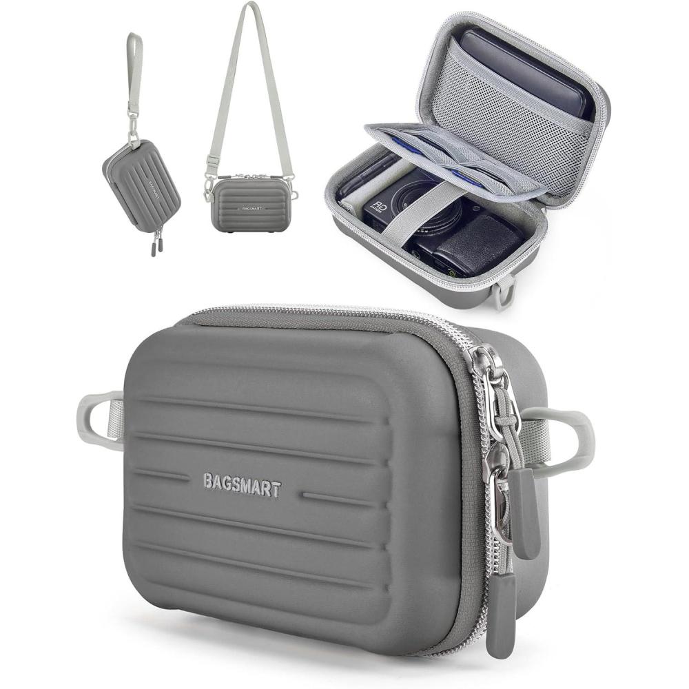 image:imageBAGSMART Digital Camera Case Lightweight Kids Camera Case Compatible with GoopowMgaoloCIMELRSeckton Kids Camera Toys and Children Digital Video Camera Best Christmas and Birthday Gifts  BlueGrey