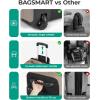 BAGSMART 70L Rolling Duffle Bag with Wheels, Large Travel Duffel Luggage Bag for Men, Water Repellent Heavy Duty for Travel Camp, Olive Green(Olive Green)