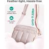 BAGSMART Anti Theft Crossbody Bags for Women Travel Purse, Medium Quilted Puffy cross body bag, Handbags Shoulder Purses, Baby Pink-medium(Baby Pink)