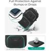 BAGSMART Camera Bag for Photographers, Professional Camera Bag Fits up to 15.6″ Laptop, DSLR/Drones/Tripod Camera Case with Rain Cover, Grey(Light Grey)