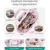 BAGSMART Crossbody Bags for Women, Small Crossbody Bag Cross Body Purse Mini Tote Travel Purse Shoulder Handbags Wallet(Baby Pink)