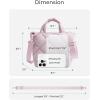 BAGSMART Crossbody Bags for Women, Small Crossbody Bag Cross Body Purse Mini Tote Travel Purse Shoulder Handbags Wallet(Baby Pink)