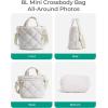 BAGSMART Crossbody Bags for Women, Small Crossbody Bag Cross Body Purse Mini Tote Travel Purse Shoulder Handbags Wallet(Beige)