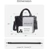 BAGSMART Crossbody Bags for Women, Small Crossbody Bag Cross Body Purse Mini Tote Travel Purse Shoulder Handbags Wallet(Black)