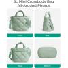 BAGSMART Crossbody Bags for Women, Small Crossbody Bag Cross Body Purse Mini Tote Travel Purse Shoulder Handbags Wallet(Forest Green)