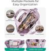 BAGSMART Crossbody Bags for Women, Small Crossbody Bag Cross Body Purse Mini Tote Travel Purse Shoulder Handbags Wallet(Mist Purple)