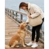 BAGSMART Crossbody Hobo Bag for Women, Quilted Puffy Purses for Women Soft Fluffy Cute Shoulder Handbag for Daily Use(Earth Tone Camel)