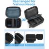 BAGSMART Digital Camera Case, Lightweight Kids Camera Case Compatible with Goopow/Mgaolo/CIMELR/Seckton Kids Camera Toys and Children Digital Video Camera, Best Christmas and Birthday Gifts – Blue(Grey)