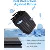 BAGSMART Digital Camera Case, Lightweight Kids Camera Case Compatible with Goopow/Mgaolo/CIMELR/Seckton Kids Camera Toys and Children Digital Video Camera, Best Christmas and Birthday Gifts – Blue(Grey)