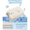 BAGSMART Digital Camera Case, Lightweight Kids Camera Case Compatible with Goopow/Mgaolo/CIMELR/Seckton Kids Camera Toys and Children Digital Video Camera, Best Christmas and Birthday Gifts – Blue(Brown)