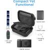 BAGSMART Digital Camera Case, Lightweight Kids Camera Case Compatible with Goopow/Mgaolo/CIMELR/Seckton Kids Camera Toys and Children Digital Video Camera, Best Christmas and Birthday Gifts – Blue(Grey)