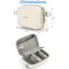 BAGSMART Digital Camera Case, Lightweight Kids Camera Case Compatible with Goopow/Mgaolo/CIMELR/Seckton Kids Camera Toys and Children Digital Video Camera, Best Christmas and Birthday Gifts – Blue(Beige)