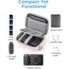 BAGSMART Digital Camera Case, Lightweight Kids Camera Case Compatible with Goopow/Mgaolo/CIMELR/Seckton Kids Camera Toys and Children Digital Video Camera, Best Christmas and Birthday Gifts – Blue(Baby Pink)