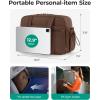 BAGSMART Gym Bag for Women, Duffle Bag for Travel with Wet Pocket, Lightweight Carry on Weekender Duffel, Water Resistant(Chocolate)