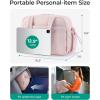 BAGSMART Gym Bag for Women, Duffle Bag for Travel with Wet Pocket, Lightweight Carry on Weekender Duffel, Water Resistant(Coral Pink)