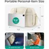 BAGSMART Gym Bag for Women, Duffle Bag for Travel with Wet Pocket, Lightweight Carry on Weekender Duffel, Water Resistant(M-Ivory)