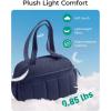 BAGSMART Gym Bag for Women, Duffle Bag for Travel with Wet Pocket, Lightweight Carry on Weekender Duffel, Water Resistant(Navy Blue)