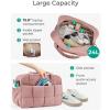 BAGSMART Gym Bag for Women, Personal Item Puffer Duffle Bag, Weekender Overnight Carry On Tote Handag for Travel(Dark Pink)