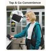 BAGSMART Shoulder Bag for Women Small Puffer Purses Crossbody Bag, Lightweight Fluffy Hobo Handbag Puffy Pouch(Black)