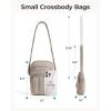 BAGSMART Small Crossbody Bags for Women, Mini Cell Phone Cross body Purses Travel Wallet with RFID Blocking Card Slots(B-black)