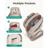 BAGSMART Small Crossbody Bags for Women, Mini Cell Phone Cross body Purses Travel Wallet with RFID Blocking Card Slots(D-dark Pink)