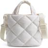 BAGSMART Crossbody Bags for Women, Small Crossbody Bag Cross Body Purse Mini Tote Travel Purse Shoulder Handbags Wallet(Beige)