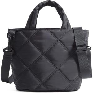 BAGSMART Crossbody Bags for Women, Small Crossbody Bag Cross Body Purse Mini Tote Travel Purse Shoulder Handbags Wallet(Black)
