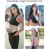 BAGSMART Fanny Packs for Women Belt Bag with Adjustable Strap Crossbody Waist Bag Pack for Running Hiking Workout Travel, Beige