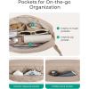 BAGSMART Fanny Packs for Women with Two Ways to Install the Adjustable Strap Lightweight Crossbody Belt Bag for Traveling Workout(Camel)