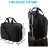 BAGSMART 17.3 Inch Laptop Bag, Expandable Computer Bag Laptop Briefcase Men Women,Laptop Shoulder Bag,Work Bag Business Travel Office, Black(Black-17.3 Inch)