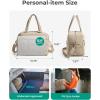 BAGSMART Large Gym Bag for Women, Carry on Travel Duffel Bag, Water-resistant Weekender with Shoe Compartment for Gym Travel Work, Classic(Desert)
