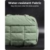 BAGSMART Large Gym Bag for Women, Carry on Travel Duffel Bag, Water-resistant Weekender with Shoe Compartment for Gym Travel Work, Classic(Green)