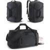 BAGSMART 4-IN-1 Gym Bag for Women, TSA Lightweight Duffle Bag for Travel with Shoe Compartment & Wet Pocket, 30L Carry On Weekender Bags for Women,Water Resistant Travel Duffel Backpack,Camel(H-Jet Black)