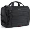BAGSMART 17.3 Inch Laptop Bag, Expandable Laptop Briefcase, Computer Bag for Men, Mens Work Bag for Business Travel, Black(1-black)