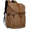 BAGSMART Camera Backpack, DSLR SLR Waterproof Camera Bag with 15 Inch Laptop Compartment & Tripod Holder & Rain Cover, Green(Khaki)