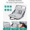 BAGSMART 15.6-16 inch Laptop Computer Case with Strap,Shockproof Waterproof Laptop Bag with Sturdy Handle(Black)