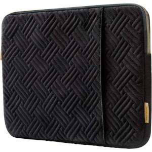 BAGSMART Laptop Sleeve, 15.6 Inch, Shockproof, Water Repellent, Compatible with HP, Dell, Lenovo, Acer, Asus Notebook, MacBook Pro 16 Inch, Carrying Case with Pocket, Black(Black)