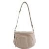 BAGSMART Puffer Crossbody Bum Bags for Women, Small Cross Body Purses for Women Travel & Work, Quilted Water-resistant Hobo | 4L, Quilted, Puffy, Mom, Everyday bag(02-latte Brown)