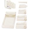 BAGSMART Packing Cubes for Travel, Compression Packing Cubes for Airplane Travel Essentials