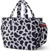BAGSMART Lunch Bag for Women Small Cute Cherry Quilted Lunch Box Insulated Lightweight, Leakproof, Durable & Reusable Tote Bag for Work, Travel, Outdoor, Picnic(Cow Print)