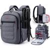 BAGSMART Camera Bag, DSLR SLR Small Camera Backpack Fits 13 Inch Laptop, Photography Backpacks with Rain Cover & Tripod Holder